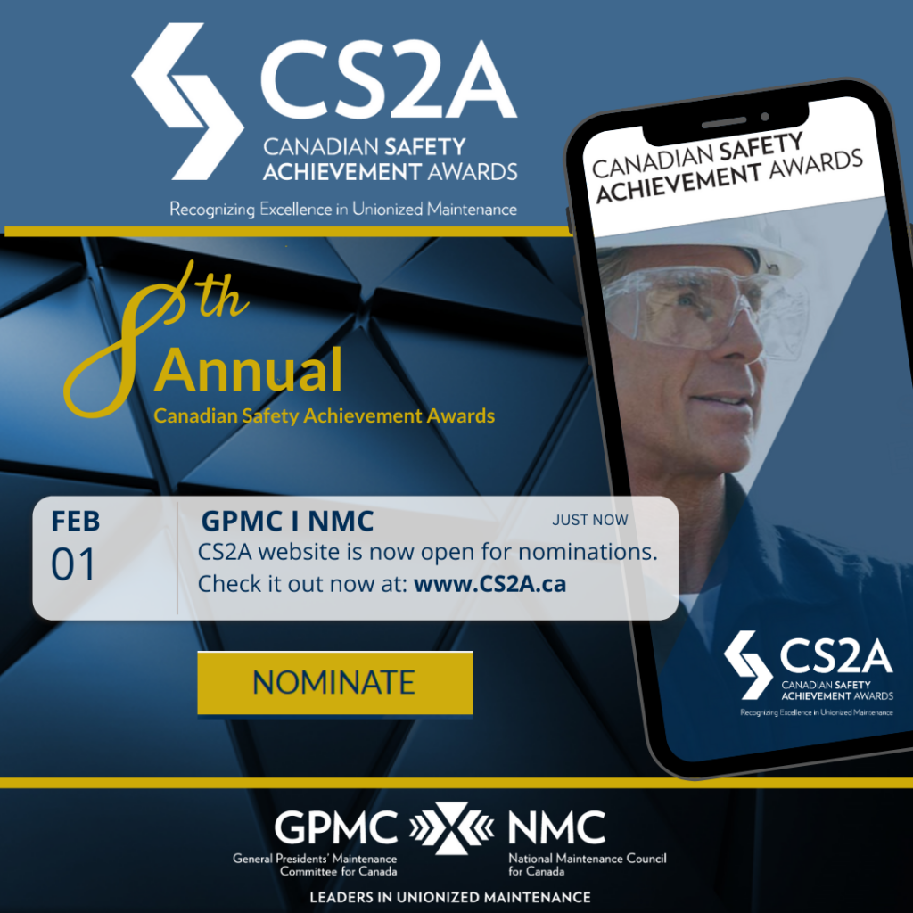 NOMINATIONS FOR THE 2024 CS2A ARE NOW OPEN!