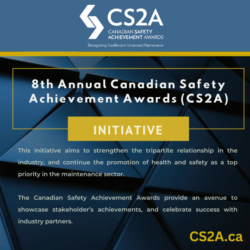 Canadian Safety Achievement Awards (CS2A): Initiative