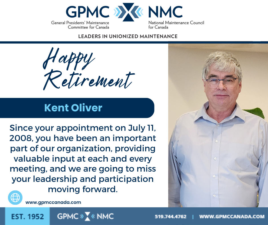 GPMC COMMITTEE: Retirement Announcements