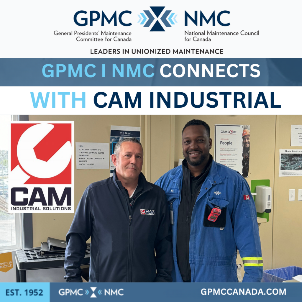 Meeting With Iron Workers Union & CAM Industrial Solutions at Irving Oil